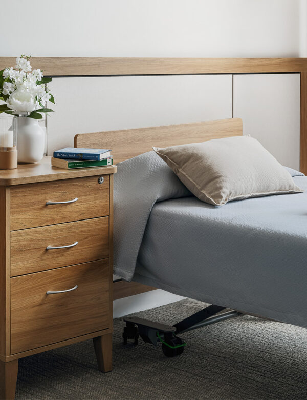 Serene 3 Drawer Bedside