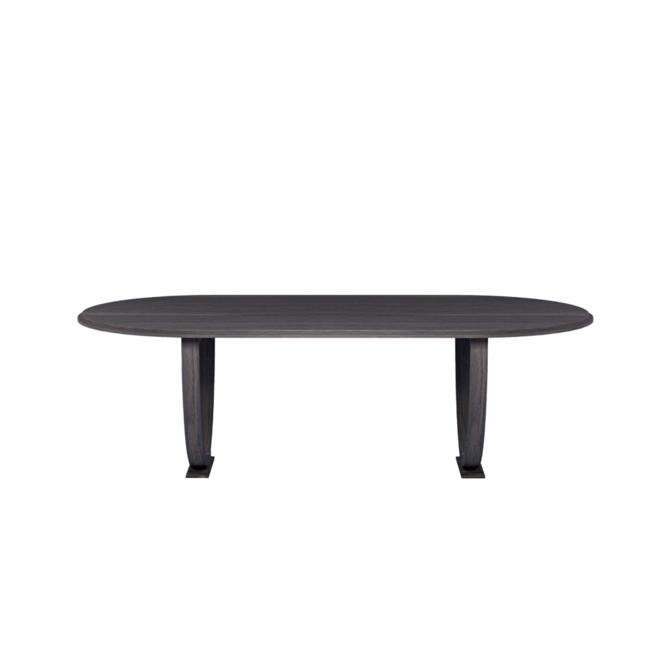 Kaden Oval Private Dining Table Crown Furniture