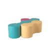 Sedo Lock Ottoman Set