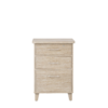 Serene 3 Drawer Bedside