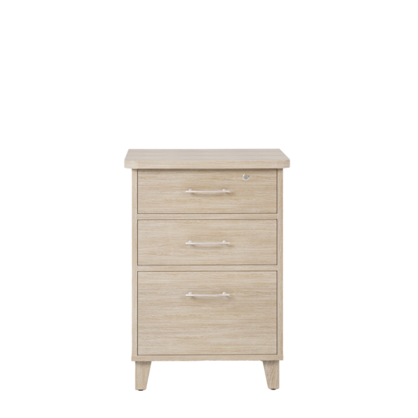 Serene 3 Drawer Bedside