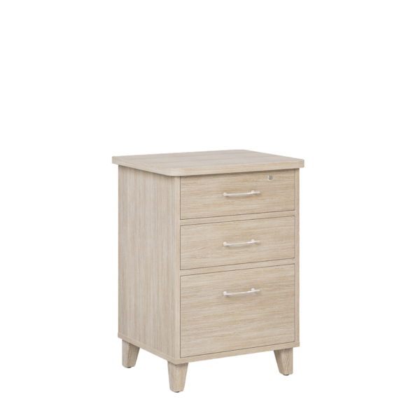 Serene 3 Drawer Bedside