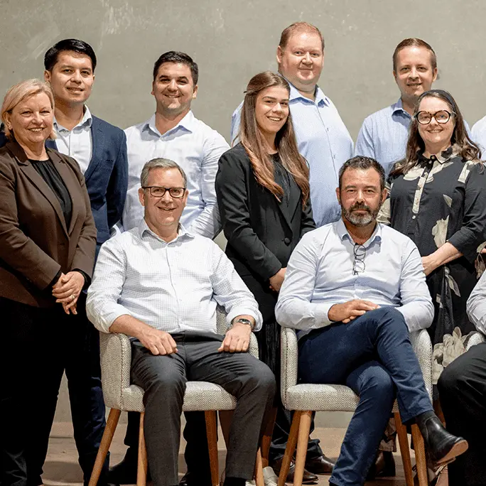 Staff at Crown Furniture in Australia