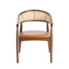 Crescent Armchair Rattan