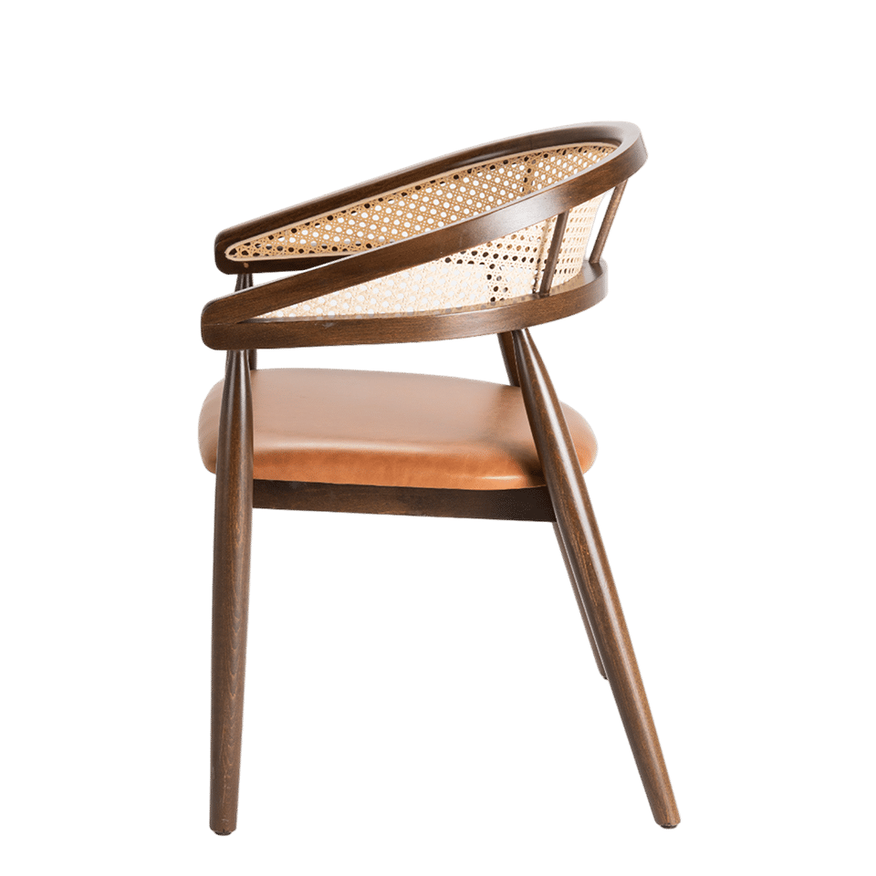 Crescent Armchair Rattan
