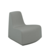 Ryno Modular Curved Chair (Wide Front)