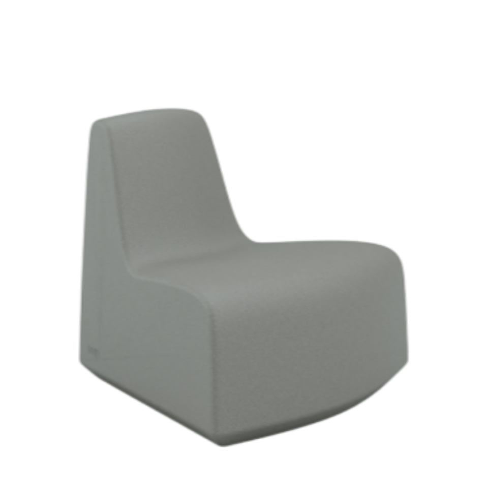 Ryno Modular Curved Chair (Wide Front)
