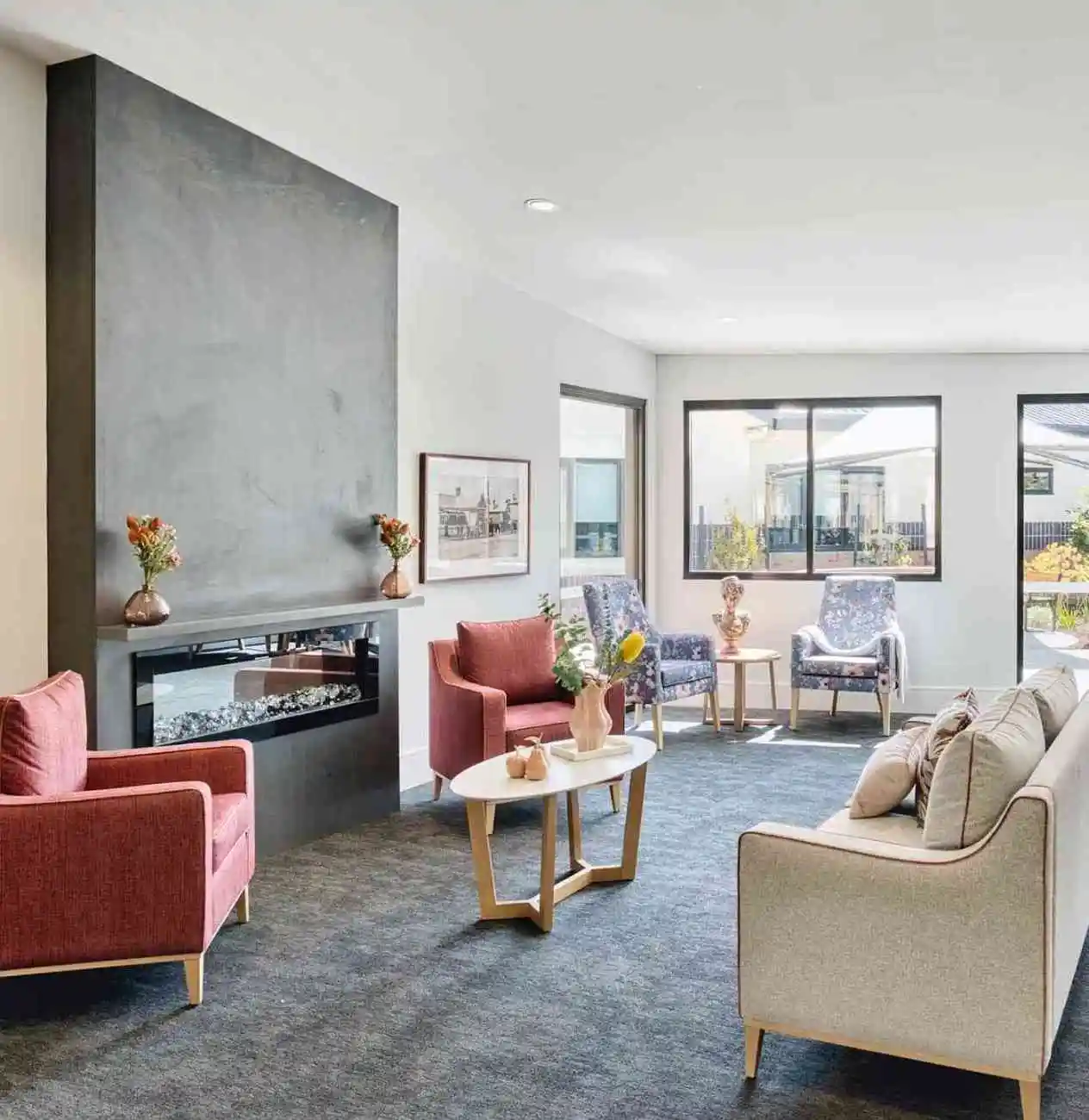 Uniting AgeWell Sorell aged care furniture project in Australia